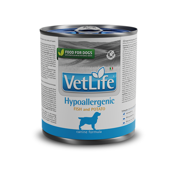 Vet Life Dog Hypo Fish & Potato 300gr