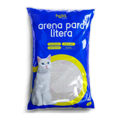 Hola Pets Arena para Gato Powder  4Kg