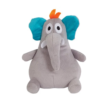 ZOOBILEE Juguete de Peluche Para Perro Elefante