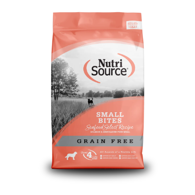 Nutrisource Small Bites Seafood Select Recipe Grain Free Dog Food 5.4Kg