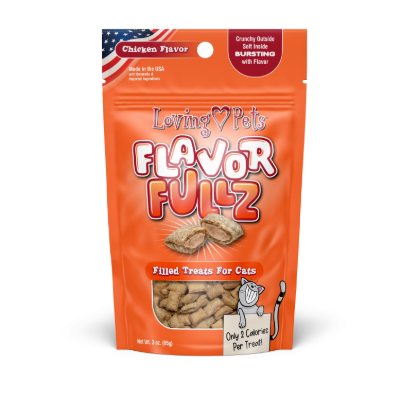 Loving Pets Flavor Fullz Cat Treat Chicken 3onz