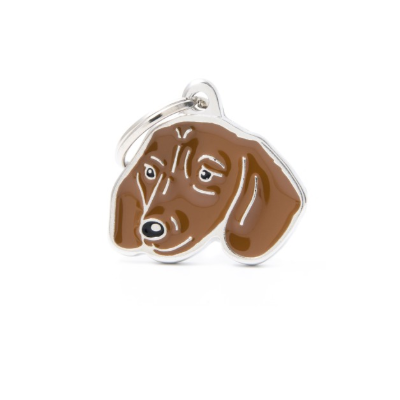 Myfamily Placa Dachshund