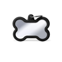 Myfamily Placa Hushtag Hueso Aluminio & Goma