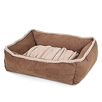 Cama Para Mascota De Piel De Oveja 89cm x 68cm.