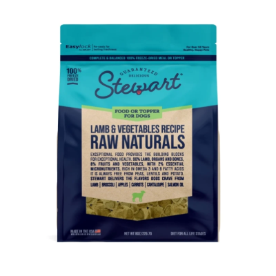 AF- Raw Naturals Lamb & Vegetables 226.8g
