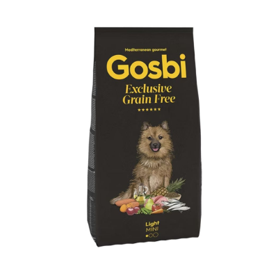 GOSBI EXCLUSIVE GRAIN FREE LIGHT MINI 2Kg.
