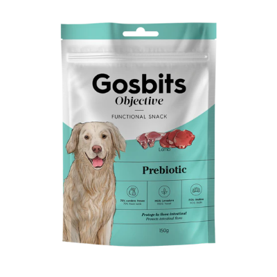 GOSBITS DOG OBJECTIVE PREBIOTIC 150g.
