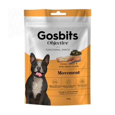 GOSBITS DOG OBJECTIVE MOVEMENT 150g.