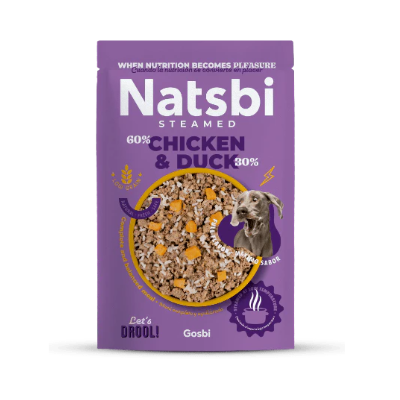 NATSBI STEAMED CHICKEN & DUCK 200 g