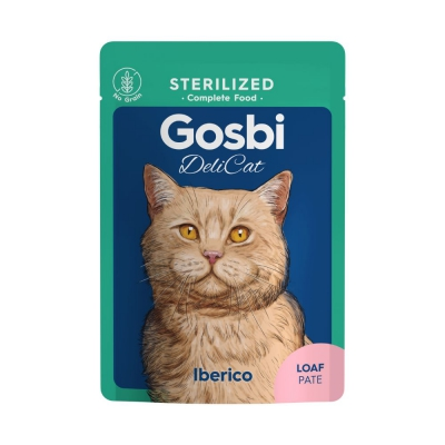 GOSBI DELICAT STERILIZED IBERICO LOAF 70 g.