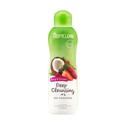 Tropiclean Limpieza Profunda Shampoo Frutos Rojos - 592 ml