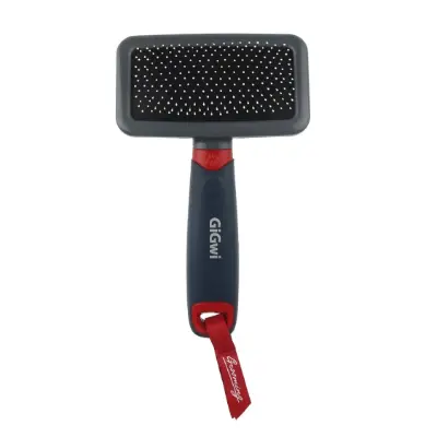 Gigwi - Self cleaning Slicker Brushfor Dogs and Cats 