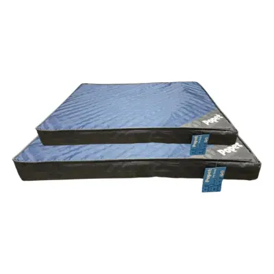 Popet - Cama Ortopédica Resistente Al Agua Azul