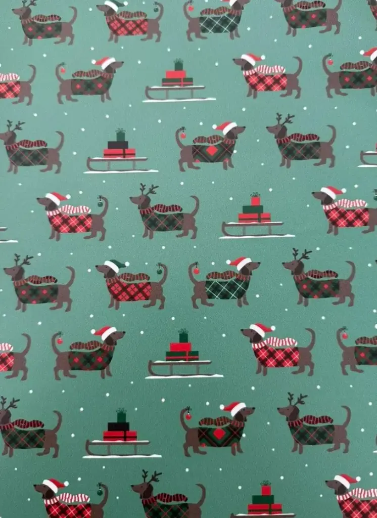 Papel de regalo salchichas (pliego)