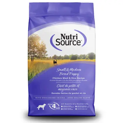 Nutrisource Small & Medium Breed Puppy Grain Free Dog Food 5.4 KG