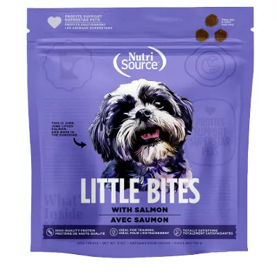 Nutrisource - Little Bites Sin Granos Salmón 170 g 