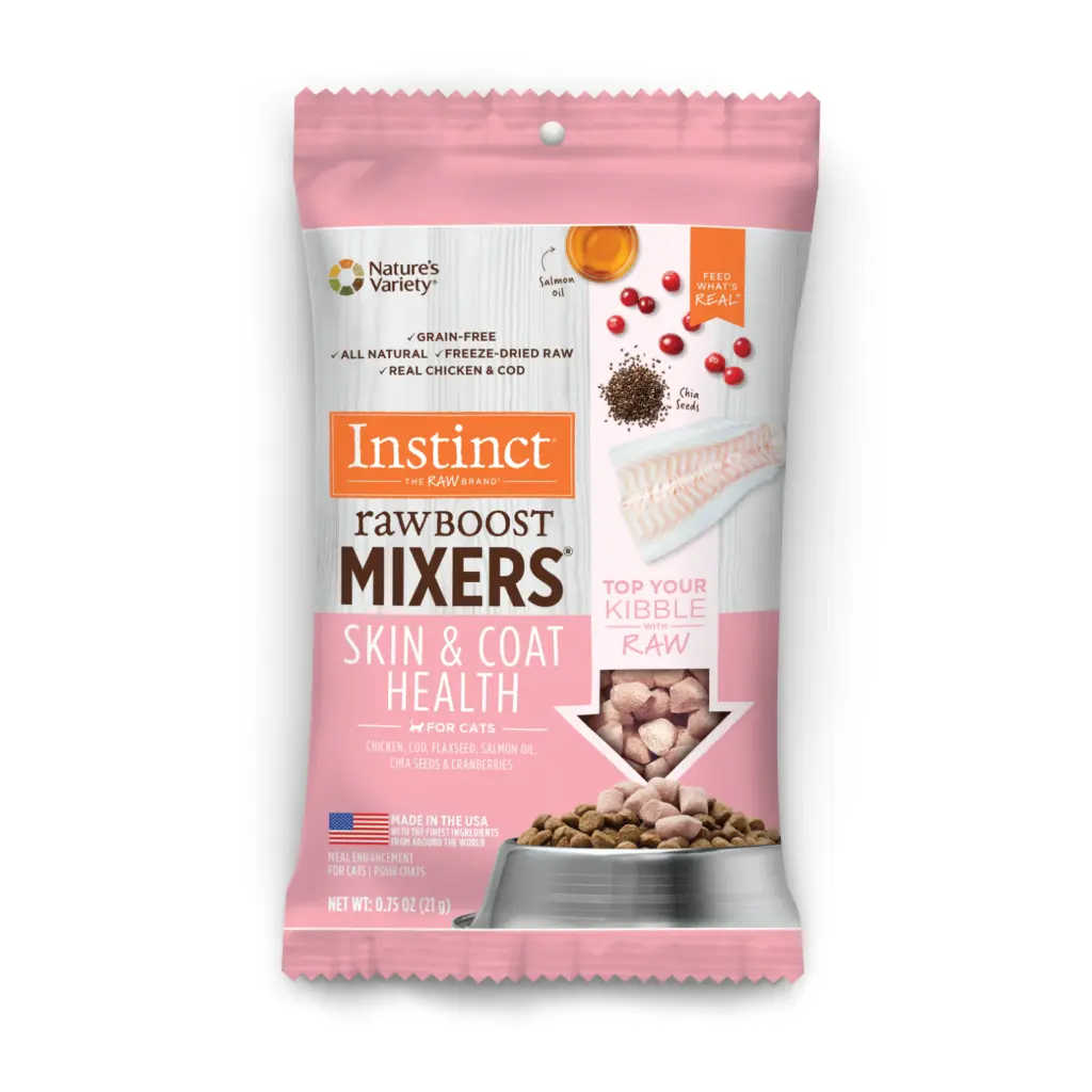 Instinct - Raw Boost Mixers - Skin & Coat Healt Cat 23 g
