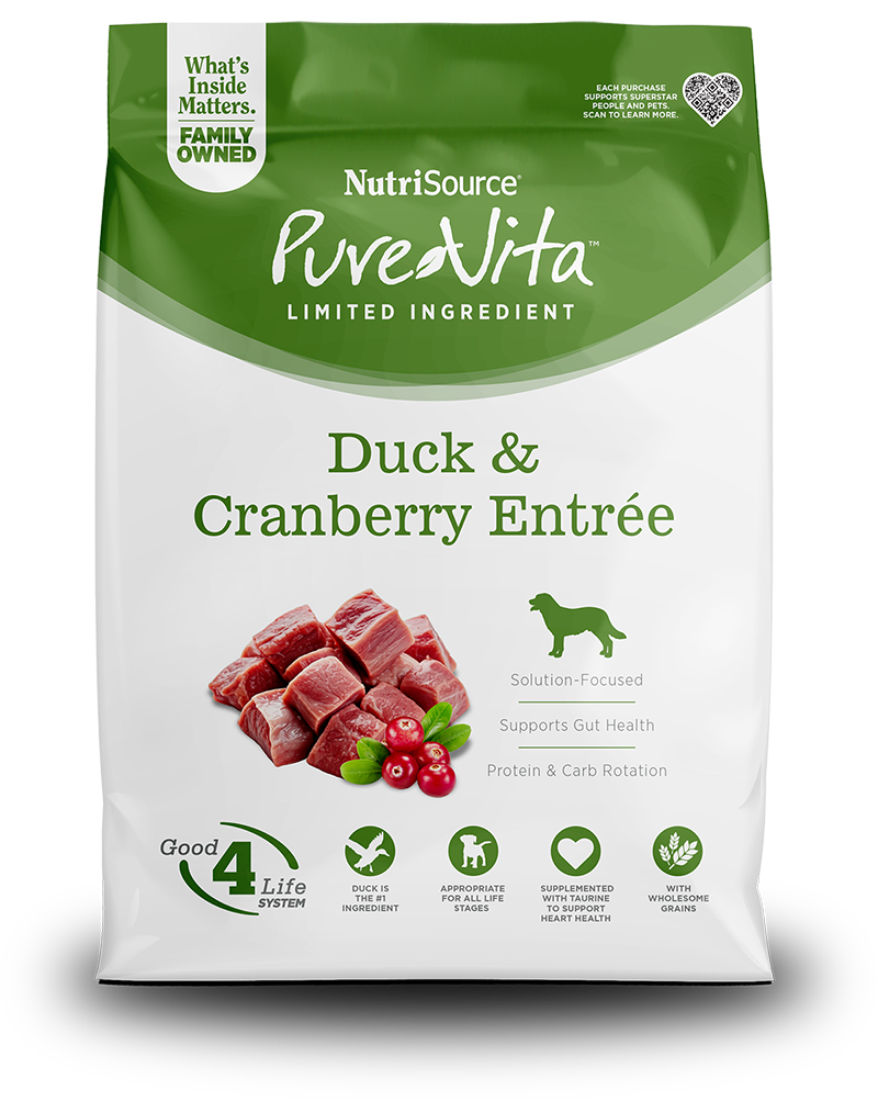 Nutrisource PureVita Duck & Cranberry 5.4kg