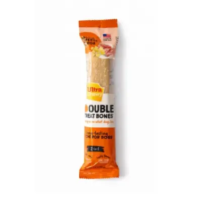 Double Treat Bone - Tocino y Queso - Ultra Chewy