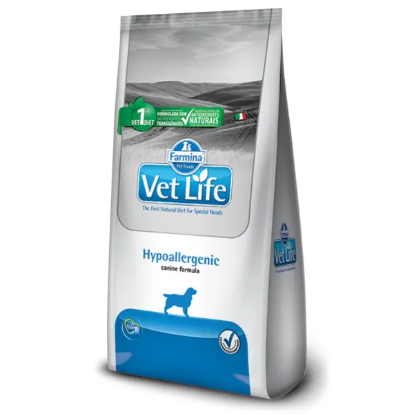 VET LIFE CANINE HYPOALLERGENIC 10.1KG