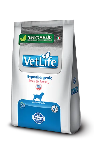 VET LIFE CANINE HYPO PORK & POTATO 