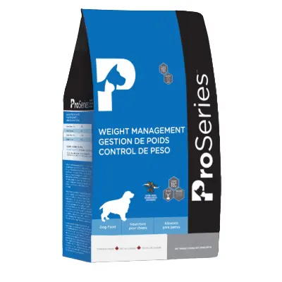 ProSeries Dog Food Weight Management y Senior 