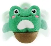 GiGwi 'Catch N Scratch' Eco line Frog with Tumbler Compressed ball