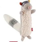 GiGwi 'Plush Friendz'SkunkWith SpongeSqueaker inside