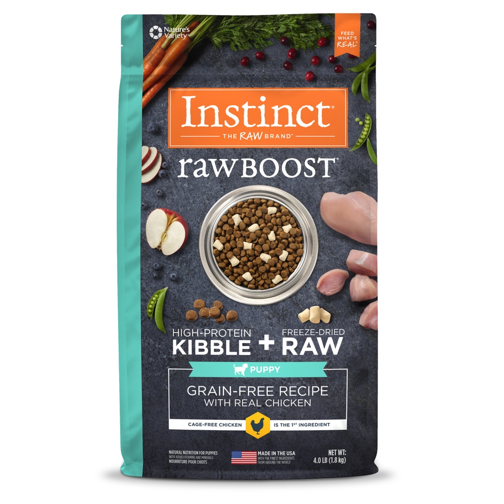 Instinct Dog Food Raw Boost Real Chicken Recipe For Puppies