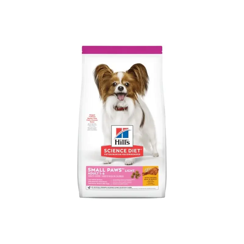 Hill´s Science Diet Adult Light Small Paws Dog Food 7Kg