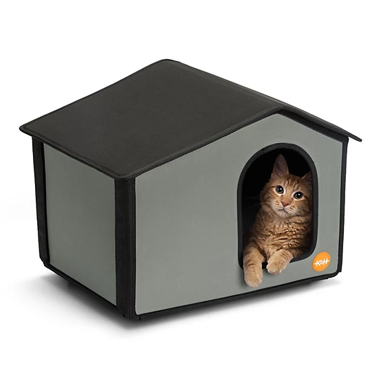 K&H Self-Warming Outdoor Ktty House - Casa para Gatos