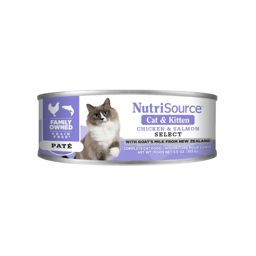 Nutrisource Cat & Kitten Chicken & Salmon Select 156gr