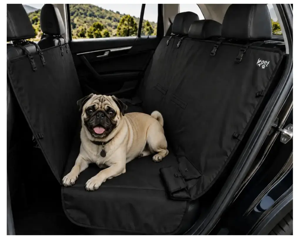 Protector De Asiento 2Pet Color Negro