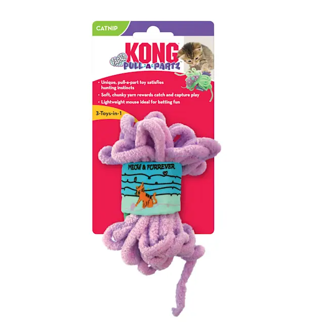 Kong Cat Pull-A-Partz Yarnz Assorted