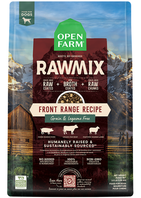 RawMix Front Range Grain Free Kibble 20lb