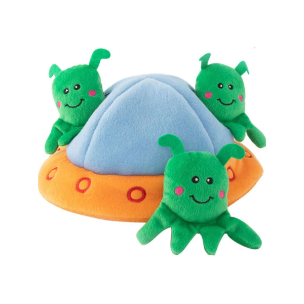 Zippypaws Aliens In Ufo