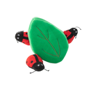 Zippy Burrow - Ladybugs in Leaf
