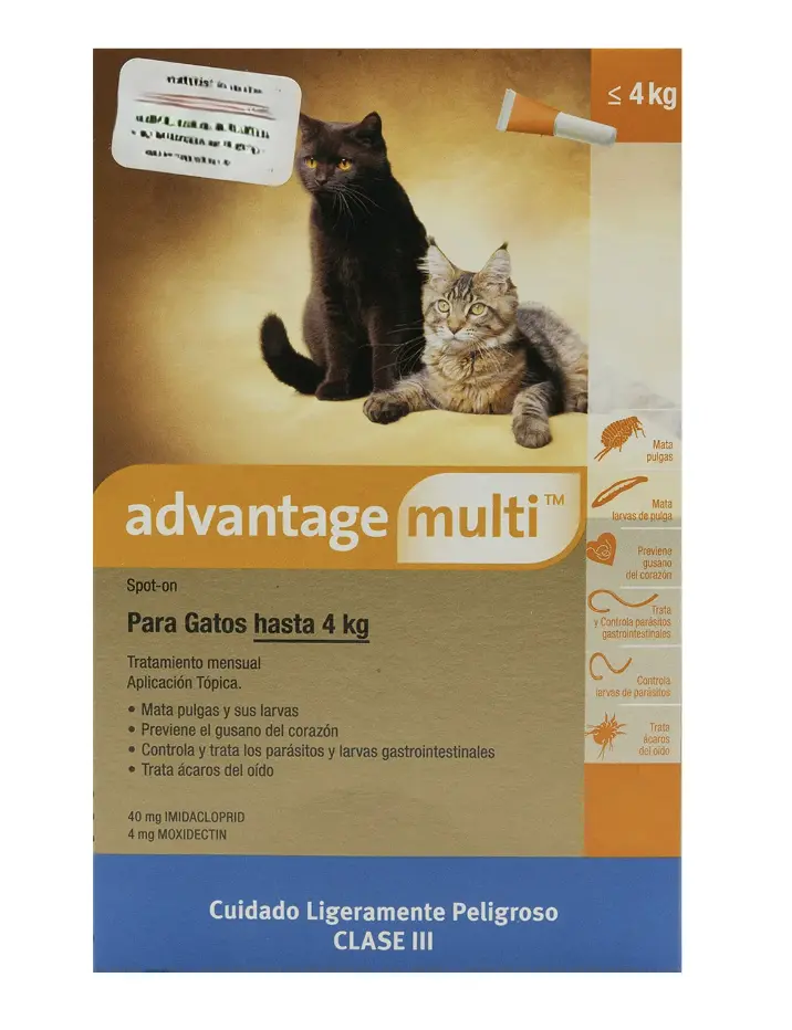 Elanco Advantage Multi Gato Menor a 4Kg - 0,4ml