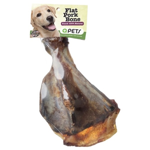 [7441176400363] +Qpets Flat Pork Bone