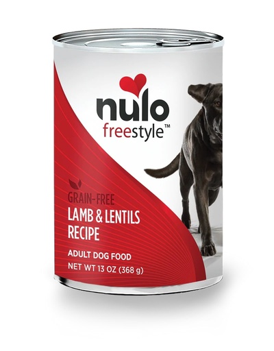 [811939020225] Nulo -Freestyle Lamb & Lentils Recipe 368G