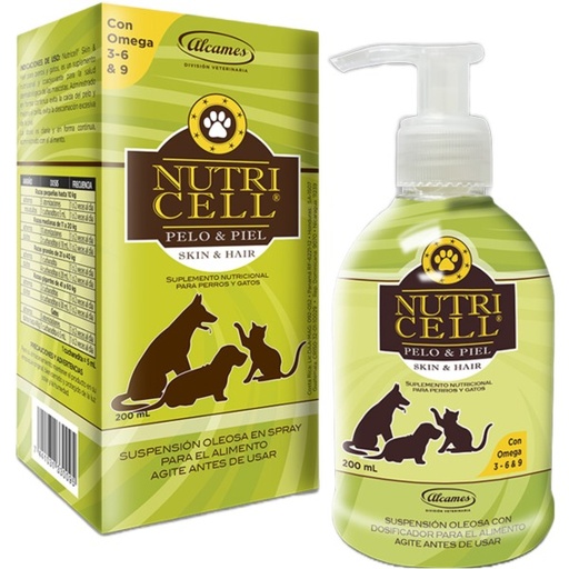 [7441031330095] Alcames NutriCell Pelo y Piel 200ml