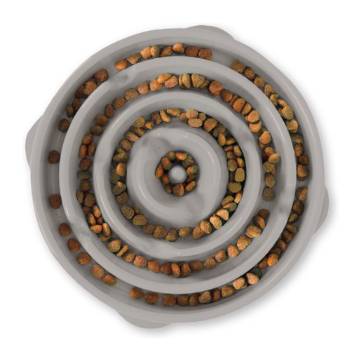 [OH-69892] Outward Hound Fun Feeder Drop Gry Lg