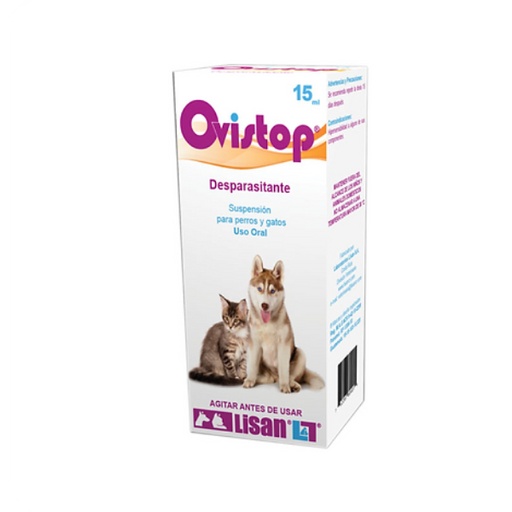 [762287804015] Lisan -Ovistop Suspensión 15ml