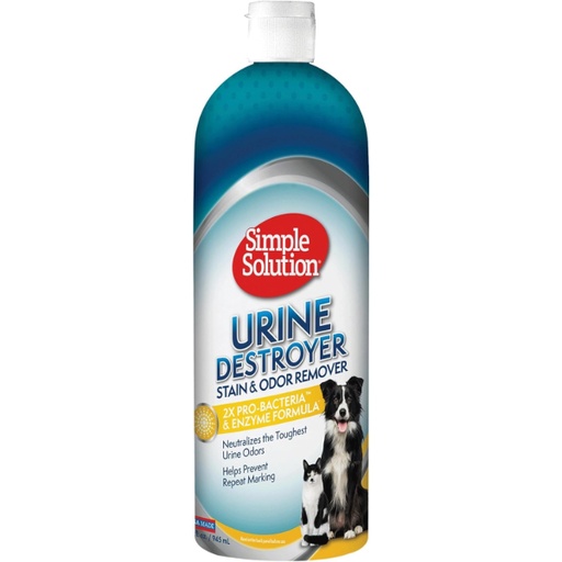 [010279113622] Simple Solution Urine Destroyer Stain And Odor Remover 945ml