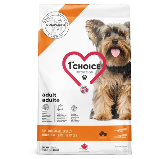 [PLB123] 1St Choice Dog Adult Maintenance Toy & Small Breeds 2kg