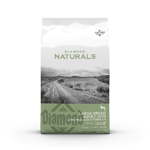 [DIA1774] Diamond Naturals Large Breed Adult Dog Lamb Meal & Rice Formula 18.14Kg