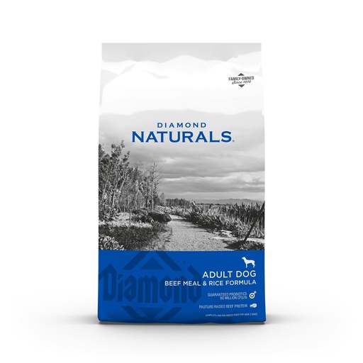 [DIA439] Diamond Naturals Adult Dog Beef Meal & Rice Formula 18.14Kg