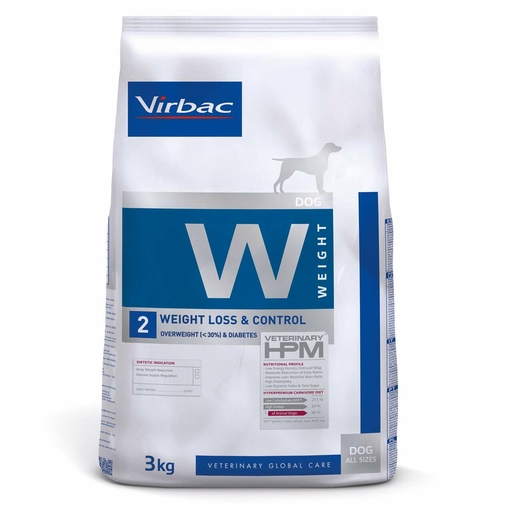 Virbac Veterinary Hpm Weight - W2 Weight Loss & Control Dog