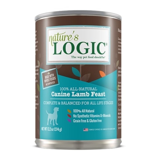 [858155001027] Nature´S Logic Canine Lamb Feast 374G