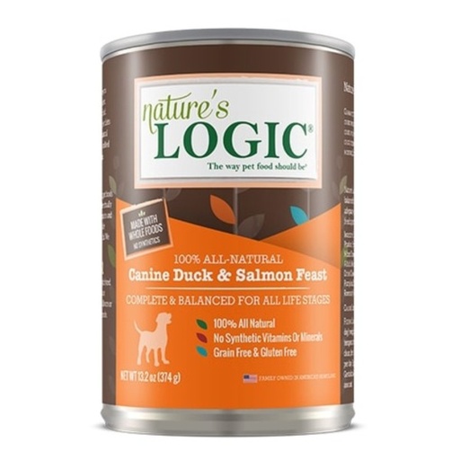 [858155001041] Nature´S Logic Canine Duck & Salmon Feast 374G